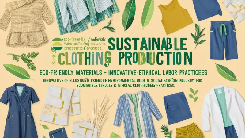 sustainable clothing production